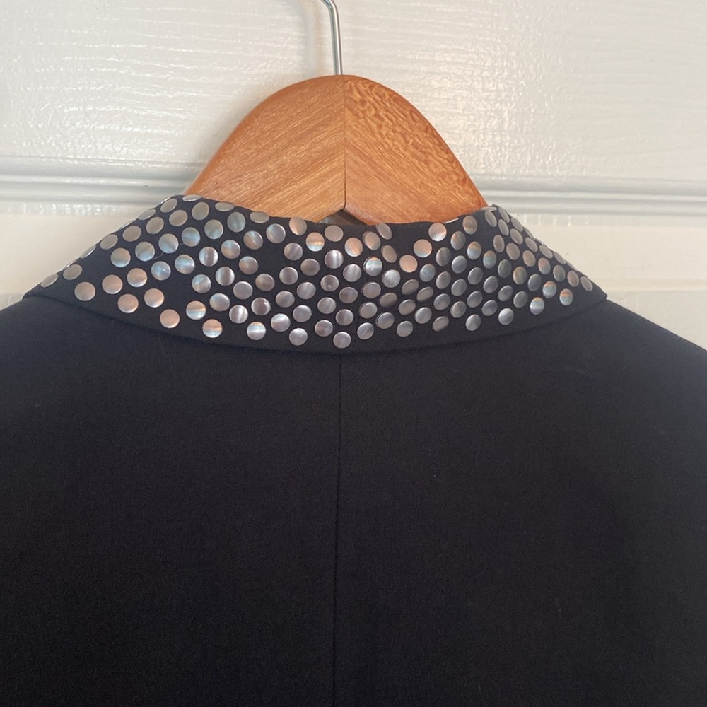 Zara Basics Blazer Jacket Chic Studded XS - Picture 5 of 11
